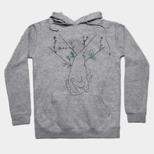 Holding hands Hoodie